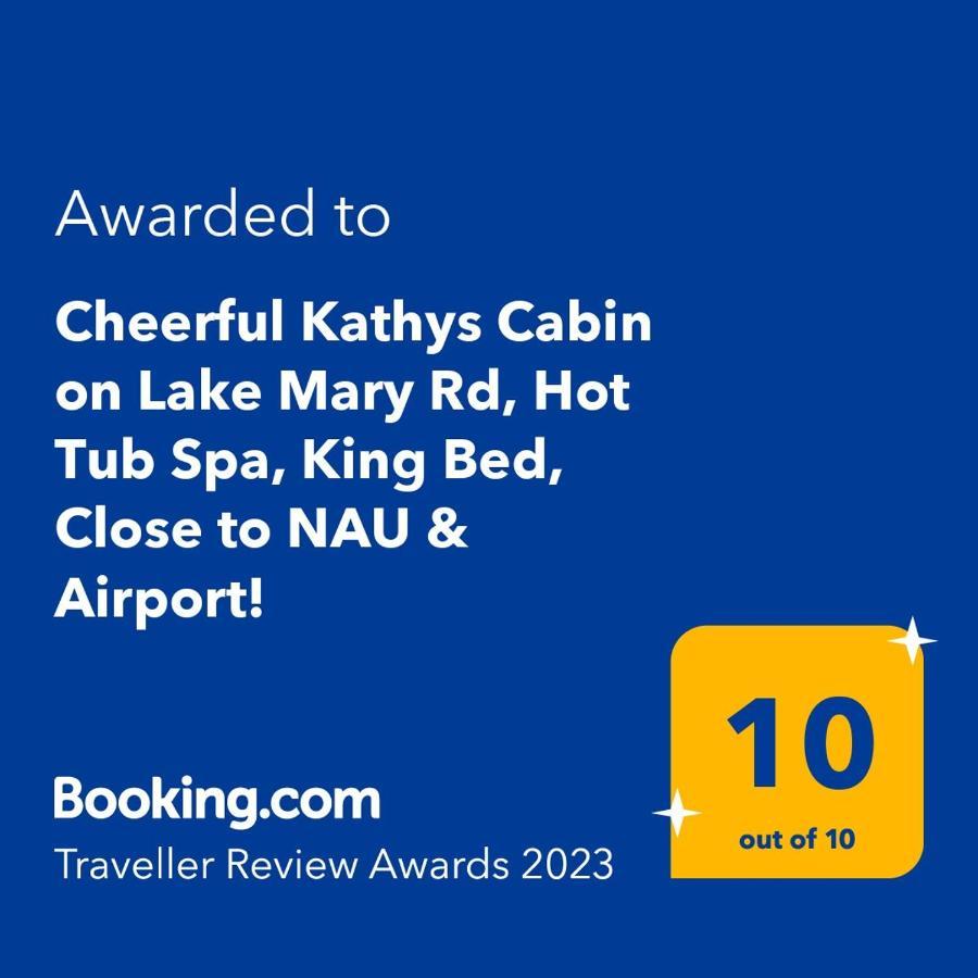 Kathys Cabin, King Bed, Hot Tub, Near-Nau & Downtown Attractions, Perfect Year-Round Mountain Getaway Flagstaff Exterior photo